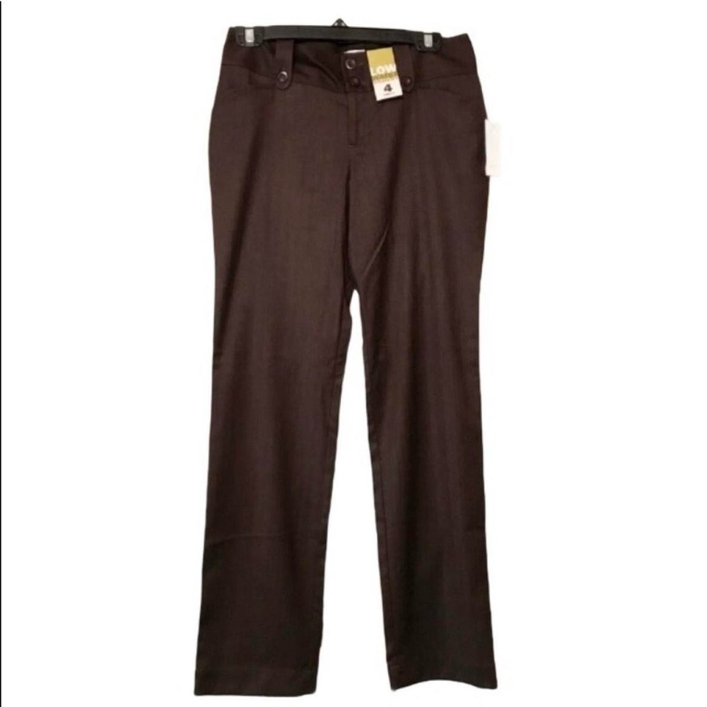 Old Navy Low Rise Waist Stretch Brown Pants Size 4